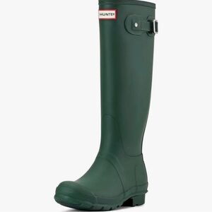 BNIB FOREST GREEN HUNTER BOOTS